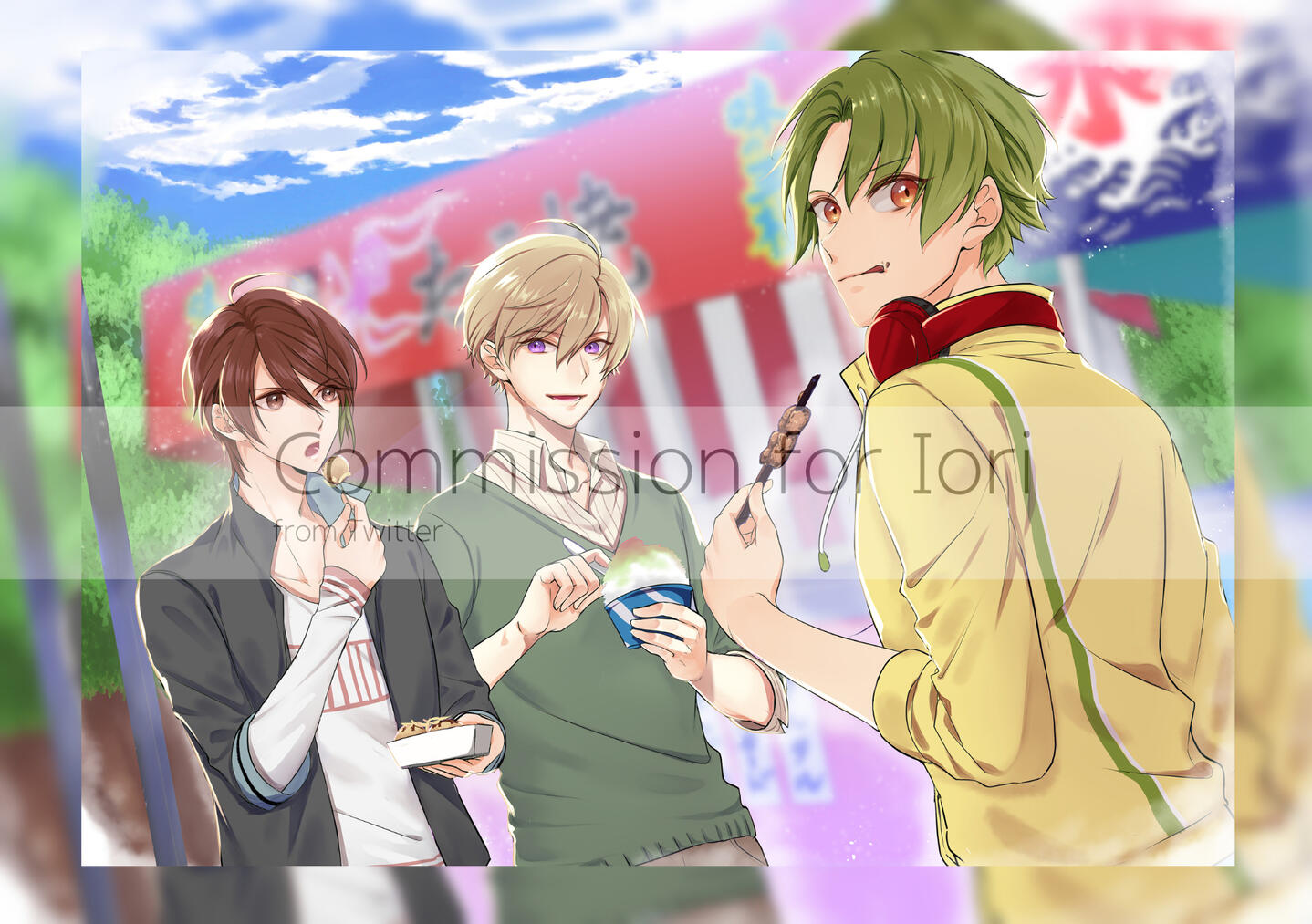 Commission for drama cd